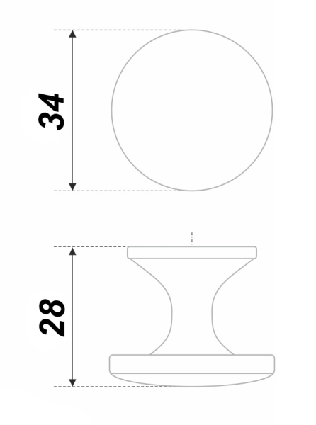 Мебельная ручка EDDA RC289BL.4 (BL - Чёрный матовый)