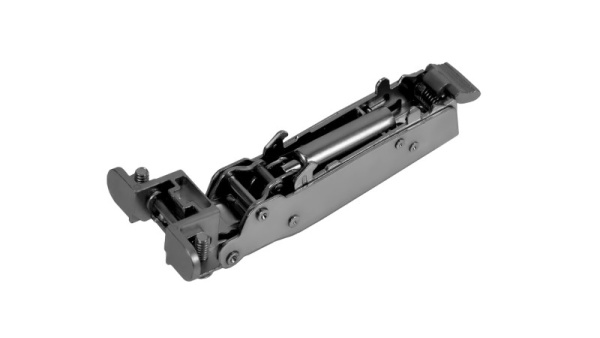 Мебельная петля EVO FRAME S H813A/BN накладная с пружиной Clip-on 90˚ для фас из узкAL проф