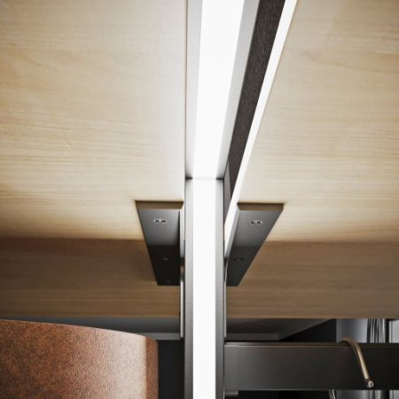 PA02 Профиль опорный 5,5м A21 Латунь