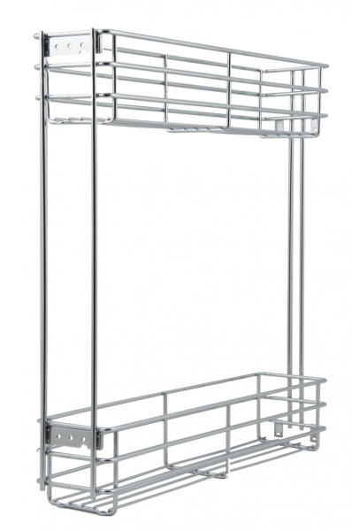 KR08/1/3/150/L, Корзина левая (хром полированный) (комплектация KR07/1/0/150+DB6141Zn/450)  Boyard