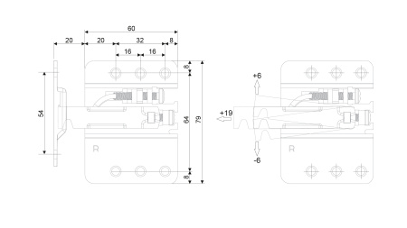 CH10 (Навес для шкафов нижней базы (компл.)) (Boyard)
