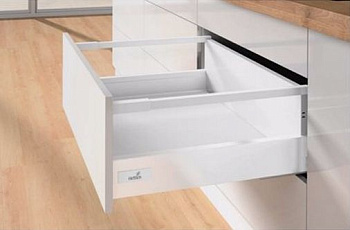 Ком-кт короба InnoTech Atira полн. выдв. с Silent System NL420, H176, релинги, белый, 9230059