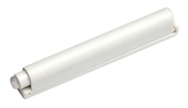 Упор-защелка  AMF10/W д/фасада с боковым крепл. к корпусу (белый) Boyard