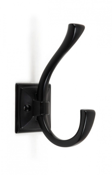 Мебельный крючок GERALD K216BL.8 (BL - Чёрный матовый)