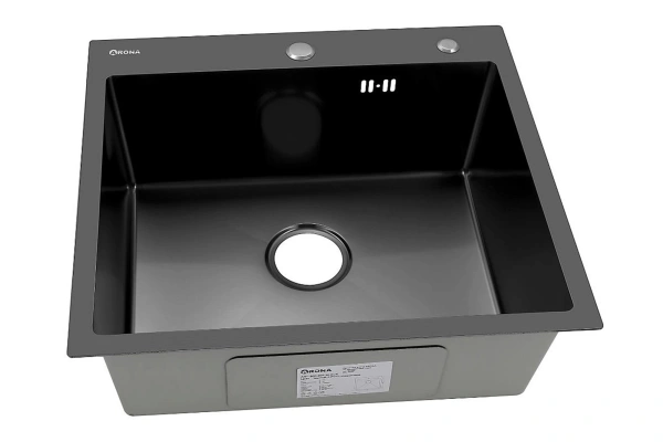 Кухонная мойка ARONA  ARS 500*505 BLACK PVD NANO