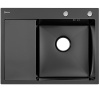 Кухонная мойка ARONA  ARS 650*505 R BLACK PVD NANO
