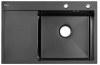 Кухонная мойка ARONA  ARS 780*505 R BLACK PVD NANO