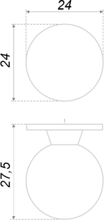 Мебельная ручка RC006SC.4