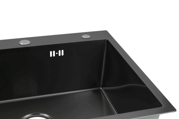 Кухонная мойка ARONA  ARS 500*505 BLACK PVD NANO