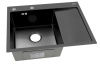Кухонная мойка ARONA  ARS 650*505 L BLACK PVD NANO