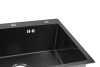 Кухонная мойка ARONA  ARS 650*505 L BLACK PVD NANO