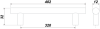 Мебельная ручка RR002CP.5/320